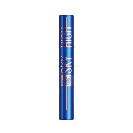 Maybelline New York Sky High Mascara for Extreme Length & Full Volume with Bamboo Extract & Tower Flex Brush, Elegant Dark Blue for Radiant Eyes, Nuance: Navy Records, 7.2 ml