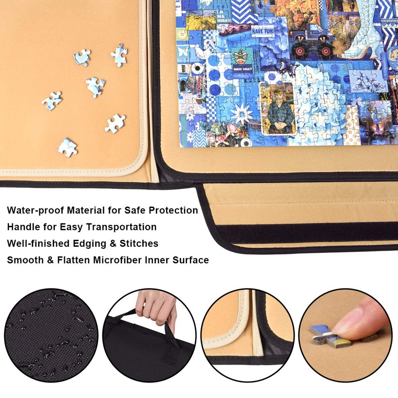 1500 Pieces Jigsaw Puzzle Board, Portable Puzzle Board, Jigsaw Puzzle