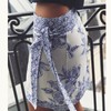 Talakeno Womens Floral Wrap Short Skirt Summer Beach Mini Skirt