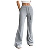 SHENHE Women's Drawstring Waist Bell Bottom Flare Leg Sweatpants Sports