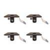 Squirrel Stopper 4-Pack Metal Mounting Flange for 1-inch Poles with