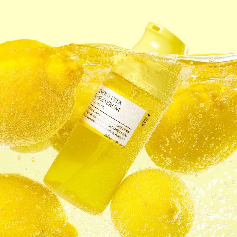 pulley Fully Lemon Vita Bubble Serum 95ml Vitamin C Trace