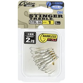 OWNER (オーナー) Triple Hook STBL-66 Stinger Triple Hook No. 1 11545
