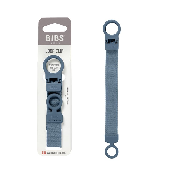 BIBS Ribbon Dummy Chain - Stylish and Secure, One Hand