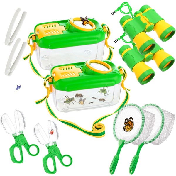 2 Set Bug Catcher for Kids - Educational Bug Catching