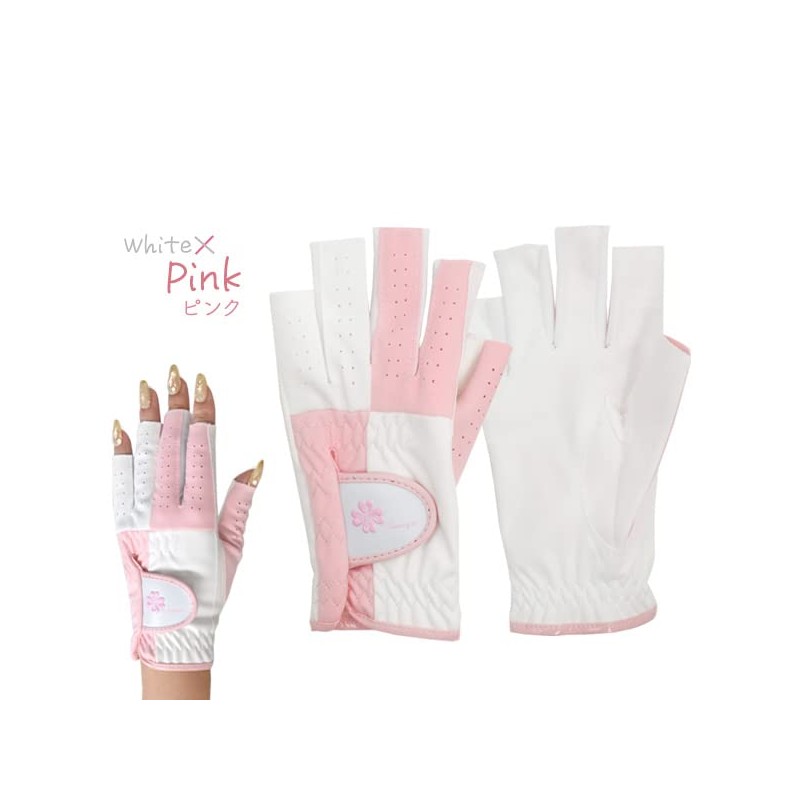 Golf Gloves, Nail Cut, Ladies, Pastel Color, Golf Supplies, Fingertip