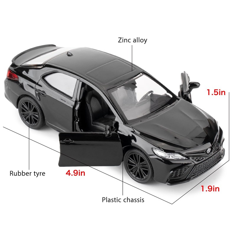 imtfzct 1:36 Camry XSE Car Model, Toy Car Model with