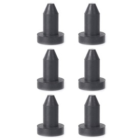 TonGass Paquete de 6 tapones de drenaje de kayak a presión de 1,27 cm, tapones de goma de neopreno para kayak, compatibles con Sun Dolphin Aruba 8 SS 10 Bali 8 Excursion 10 Sportsman 8 10