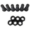 Generic 6 pcs Rear Wheel Stud/Bolt Nut Set for Toyota