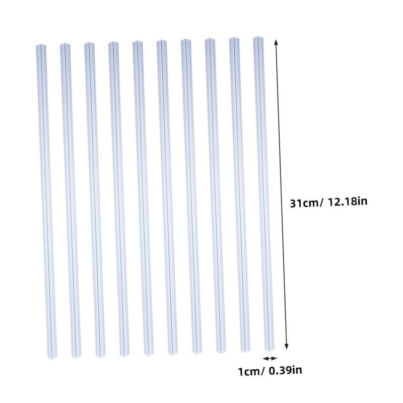 jojofuny 30pcs Plastic Slide Binders for Document Organization Transparent Book