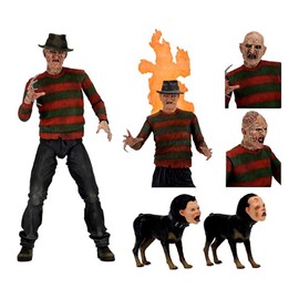 NECA - Pesadilla en Elm Street, figura de acción definitiva de 7 pulgadas, parte 2 de Freddy