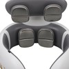 USB Intelligent Neck Massager 6 Modes Kneading Hot Compress TENS