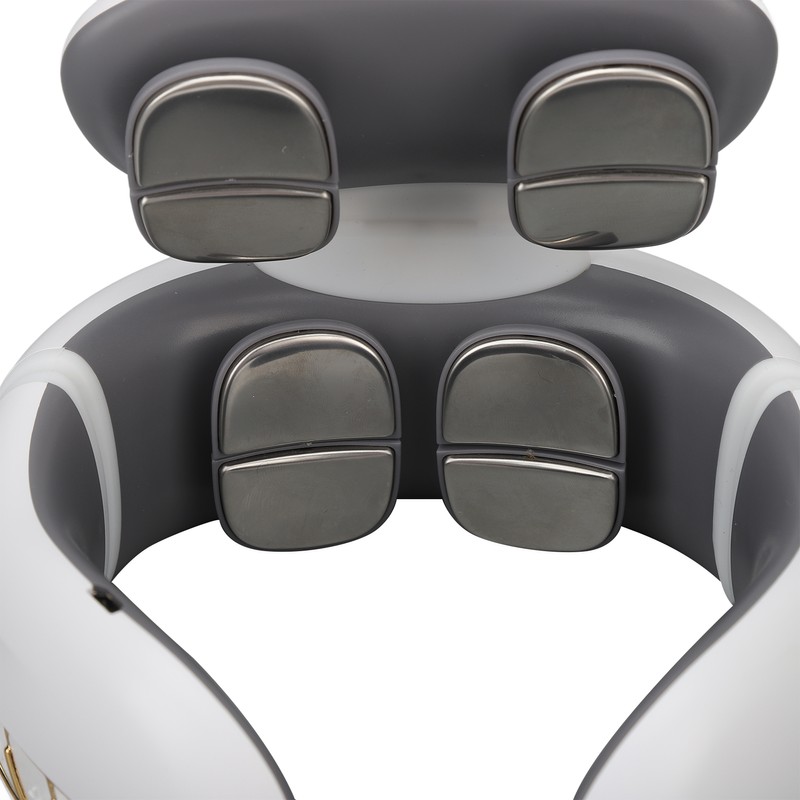 USB Intelligent Neck Massager 6 Modes Kneading Hot Compress TENS