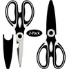 GGOMI [2-Pack] Heavy Duty Multi-Purpose Kitchen Shears with Sheath for