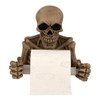 Skull as Toilet Roll Holder Approximately 19 cm x 20