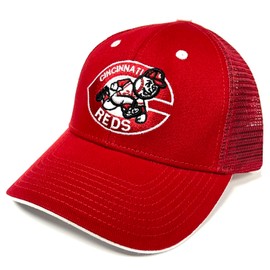 Cincinnati Reds MVP 1968 Cooperstown Vintage Throwback Red Mesh Hat Cap Men's Snapback Adjustable