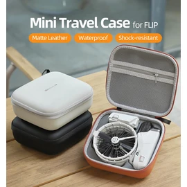 FLIP Case, FLIP Handheld Flight Camera Protective Case, Carrying Case Storage Bag for DJI FLIP, Porable Travel Mini Hard Bag for DJI FLIP Drone Aceessories (Orange)