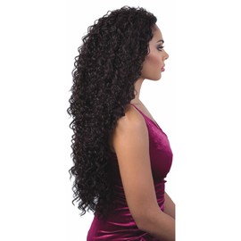 Motown Tress (Qe.chloe) - Synthetic Half Wig in JET BLACK