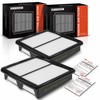 A-Premium 2-PC Engine Air Filter Compatible with Infiniti M35 2009-2010,