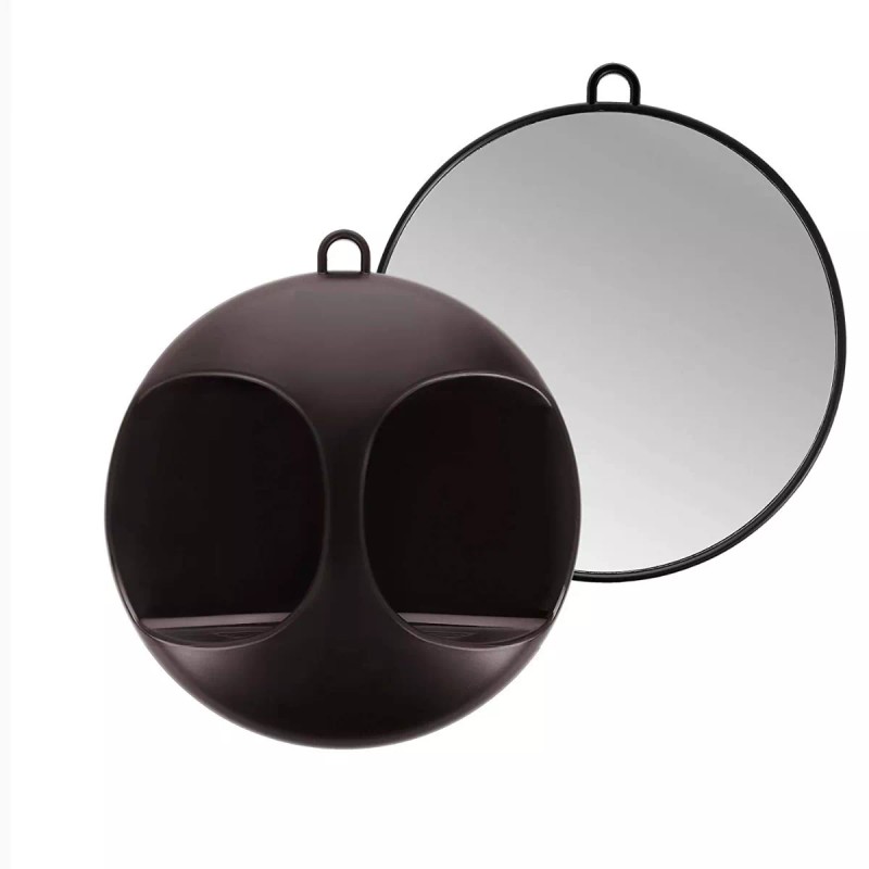 Ari Espejo En Forma De Escudo Para Barbería