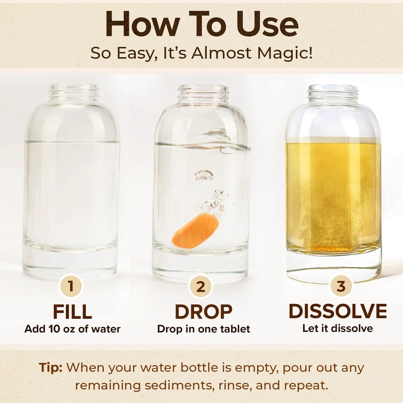 MELTINGTABS Foaming Hand Soap Tablets Refill Zen Tea Scent