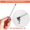 T20H Torx Screwdriver 2PCS Set, SKZIRI 2Pack T20 Torx Security