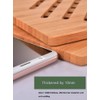 Natural Bamboo Ceramic Pot Tray Heat Bowls Insulation pad, Durable