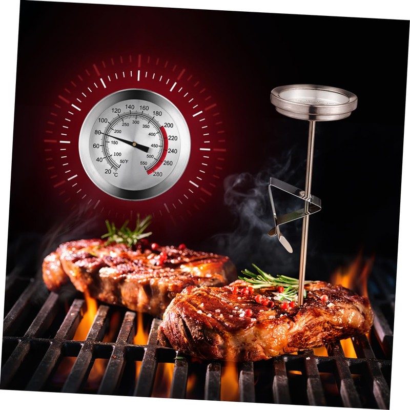 Levemolo Stainless Steel Cooking Thermometer Probe for BBQ and Fried