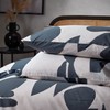 Hoem Meta Cotton Rich Duvet Cover Set - Single -