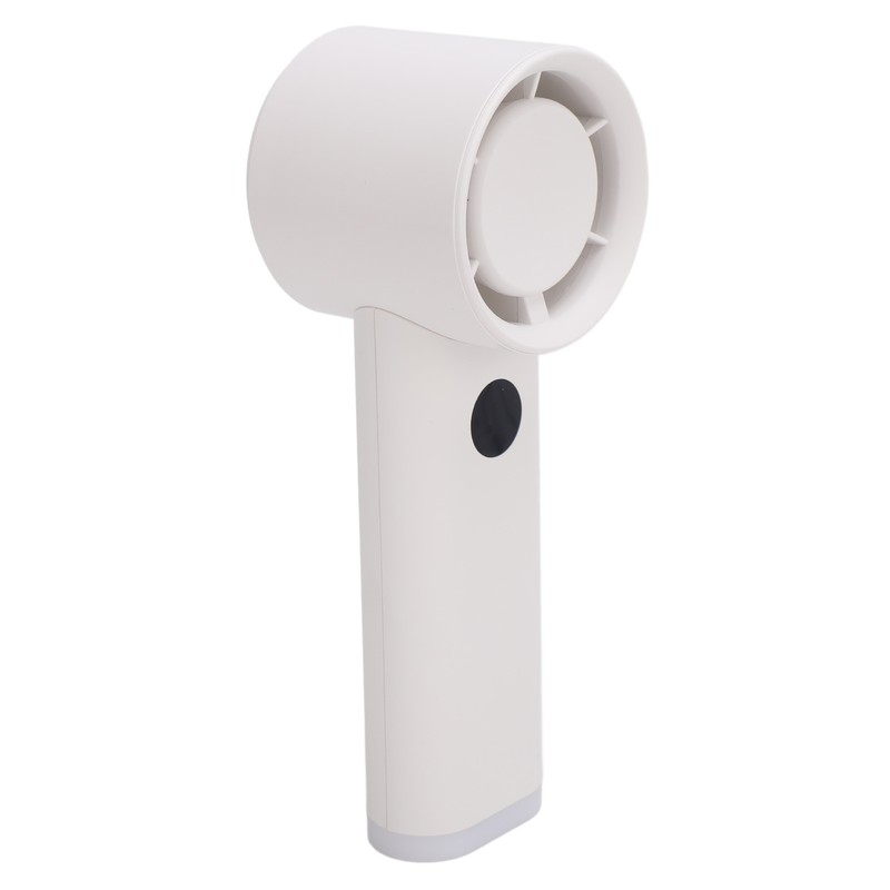 Handheld Fan LED Display Power Adjustable Portable Fan Night Light