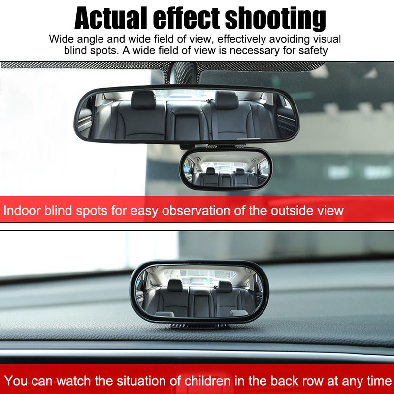 Blind Spot Mirror for Driving – Wide-Angle 360° Adjustable Auxiliary