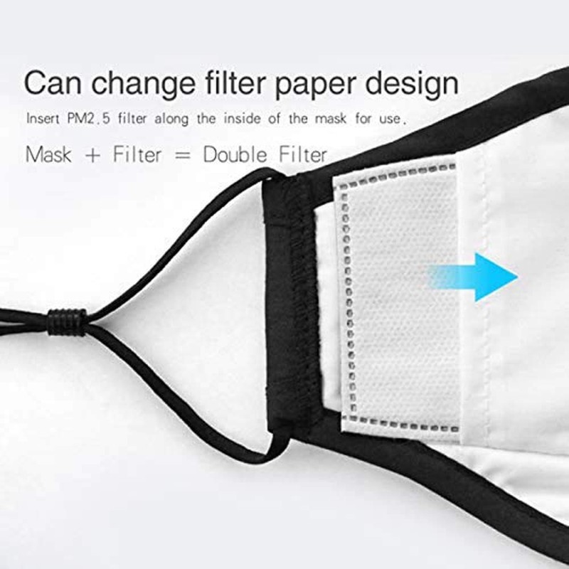 Zzteck I CAN'T BREATHE Face Mask Fabric Cloth Mouth Cover