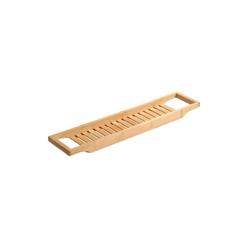 KESPER 92257 FSC Certified Bamboo Bath Caddy / Shelf for