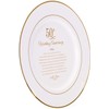 Dicksons Gold Tone 50th Wedding Anniversary 12.5 x 12.5 Porcelain
