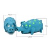 ZHENJIER Squeaky Pig Dog Toys, 2 Pack Grunting Pig Dog