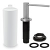 Metpure Built in Soap Dispenser for Kitchen Sink, Stainless Steel