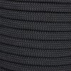 TINVHY 3/8IN x 100FT Black Braided Polyester Arborist Rigging Rope