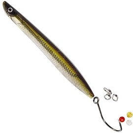 Westin Sandy Inline Sea Trout Bait, 10.5 cm, 18 g, Colour: UV Transparent Motor Oil