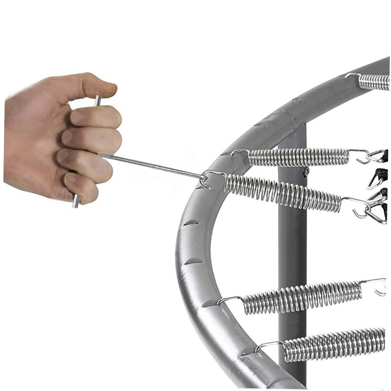 SUPVOX 10pcs Trampoline Spring Pull Tool Coated T-Hook for Easy