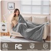 STHYTON Electric Blanket Twin Size, Soft & Cozy Heated Throw