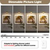 Tassuowell Hardwired Picture Light,24 Inch Dimmable Art Light for Paintings,14W,3000K