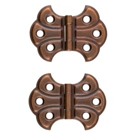 Antique Copper Butterfly Hinge | Pack of 2 | Cabinet, Cupboard Door, Box Furniture Hardware | UA-262-HAC (1)