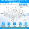 UPGRADED WD28X10384 Dishwasher Lower Rack Fit for GE Dishwasher Rack