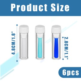 Kontaktlinsen Sauger Weiche Linsen,6 Stück Kontaktlinsensauger Mit Flasche,Kontaktlinsen Einsetzhilfe,Kontaktlinsen Entferner,Kontaktlinsen Hilfe Zum Einsetzen Für Weiche Harte Linsen (Mehrfarbig)