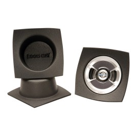 Design Engineering DEI 050330 Boom Mat Speaker Baffle 6.5" Round 7" W x 7" H x 3 1/2" Depth Pair