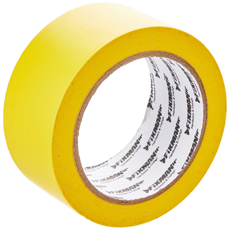 Fixman 192031 Isolierband 50mm x 33m, gelb
