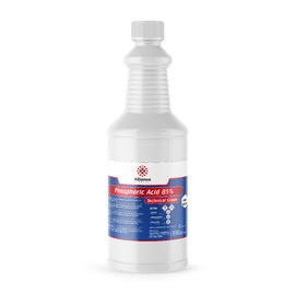 Phosphoric Acid 85% - 1 Quart Bottle (32 fl oz.) - Technical Grade - Perfect for Laboratory Experiments, Metal Cleaning, and Rust Removal