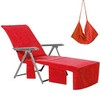 VOCOOL Lounge Chair Beach Towel Cover Microfiber Pool Lounge Chair