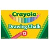 Coloured Drawing Chalk, 12 Assorted Colours, 12 Sticks/Set, Pack of