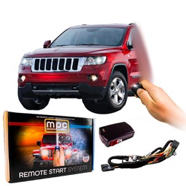 MPC Complete Remote Start Kit for 2011-2013 Jeep Grand Cherokee - Plug & Play - Use OEM Remotes - Firmware Preloaded